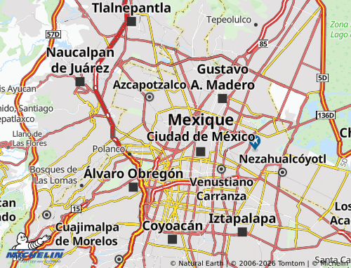 Kaart MICHELIN Santa María La Ribera - ViaMichelin