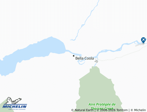 MICHELIN-Landkarte Bella Coola - ViaMichelin