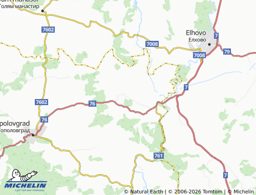 Mappa MICHELIN Sinapovo - ViaMichelin