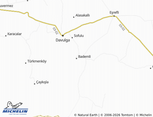 Mappa MICHELIN Bademli - ViaMichelin