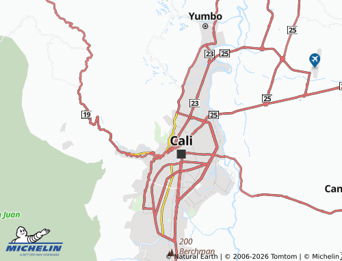 Mapa MICHELIN Chipichape - ViaMichelin
