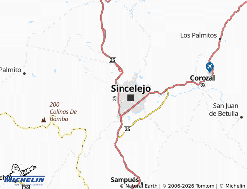 Mapa MICHELIN Kennedy - ViaMichelin