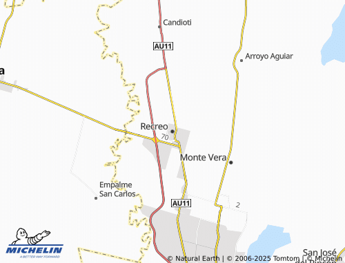 MICHELIN Recreo map - ViaMichelin