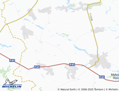 MICHELIN Sadove map - ViaMichelin