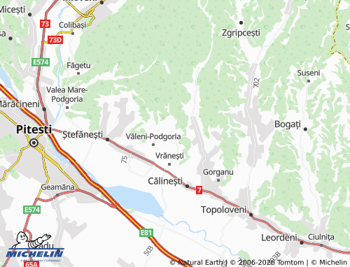 MICHELIN-Landkarte Radu Negru - ViaMichelin