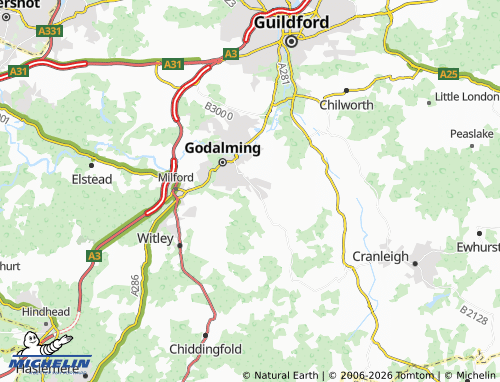 Carte MICHELIN Busbridge - ViaMichelin