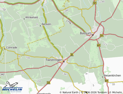 MICHELIN Abbenhausen map - ViaMichelin