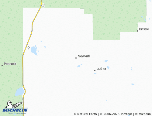 Mappa MICHELIN Newkirk - ViaMichelin