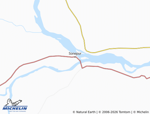Carte MICHELIN Sonepur - ViaMichelin