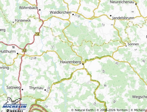 MICHELIN Kaltrum map - ViaMichelin