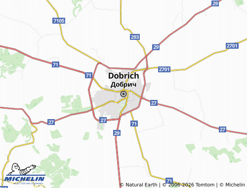 MICHELIN Dobrich map - ViaMichelin