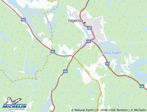 Mappa MICHELIN Hedkärra - ViaMichelin