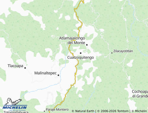 Mappa MICHELIN Alacatlatzala - ViaMichelin