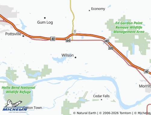Mappa MICHELIN Wilson - ViaMichelin