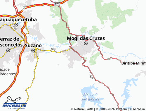 Mapa MICHELIN Jardim Apolo - ViaMichelin