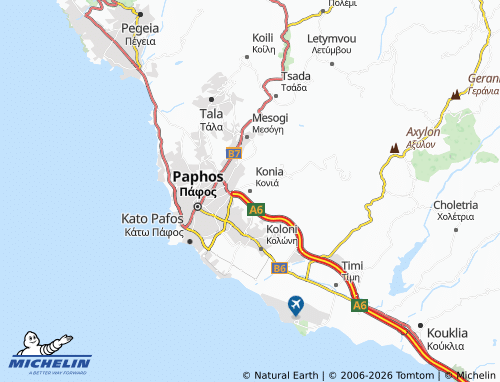 Mappa MICHELIN Konia - ViaMichelin