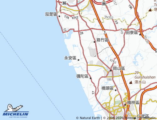 Mappa MICHELIN yong an qu - ViaMichelin