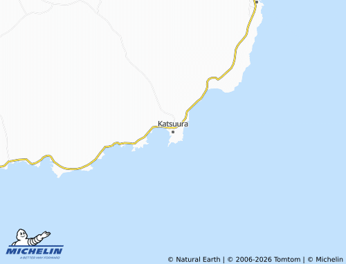 Mappa MICHELIN Katsuura - ViaMichelin