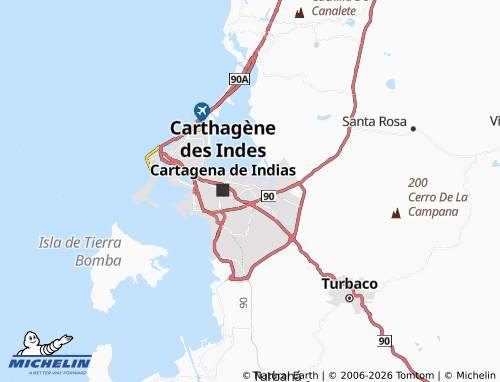 Carte MICHELIN 13 de Junio - ViaMichelin