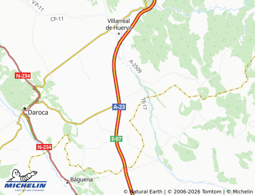 Mappa MICHELIN Romanos - ViaMichelin