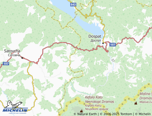 MICHELIN Lyubcha map - ViaMichelin