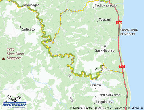 Mapa MICHELIN Felce - ViaMichelin