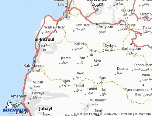 Mappa MICHELIN Artaz - ViaMichelin
