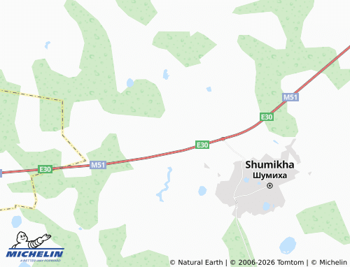 MICHELIN-Landkarte Kamennoye - ViaMichelin