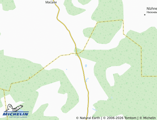 MICHELIN-Landkarte Shchigry - ViaMichelin
