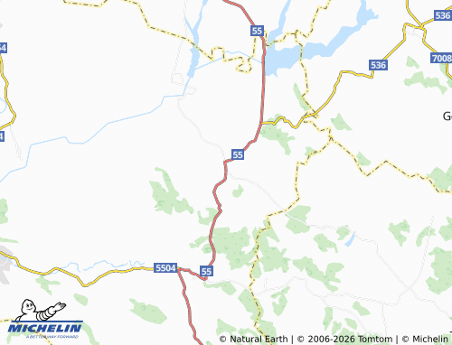 Mappa MICHELIN Polski Gradets - ViaMichelin