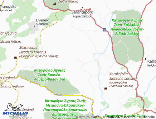MICHELIN Giannota map - ViaMichelin
