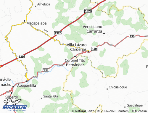 Mappa MICHELIN La Reforma - ViaMichelin