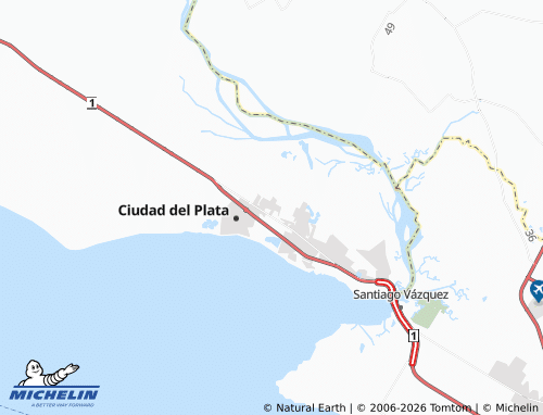 Mappa MICHELIN Santa Mónica - ViaMichelin