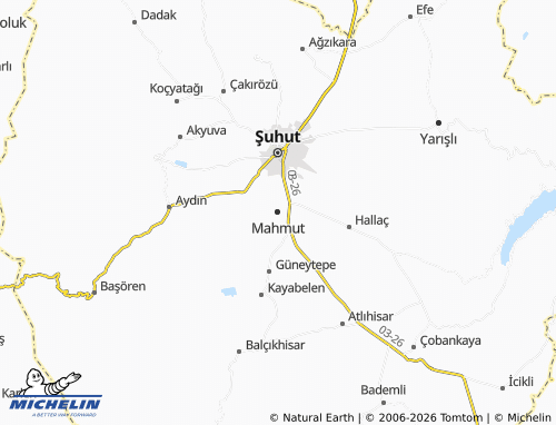 Mappa MICHELIN Mahmut - ViaMichelin