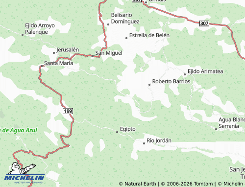 Mappa MICHELIN Nuevo Mundo - ViaMichelin