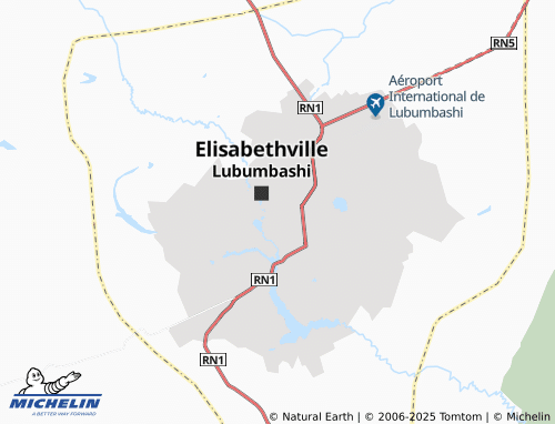 MICHELIN Kalubwe map - ViaMichelin