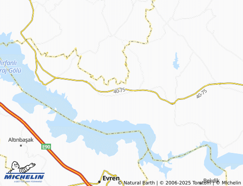 MICHELIN Uzunali Uşağı map - ViaMichelin