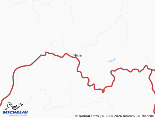 MICHELIN Niimi map - ViaMichelin