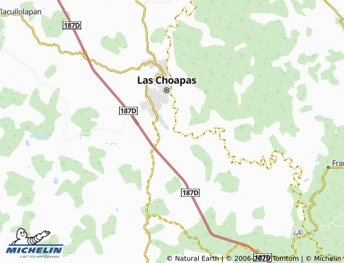 Mapa MICHELIN Colonia San José del Carmen - ViaMichelin