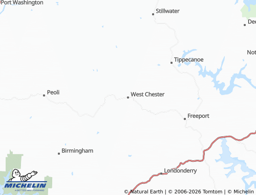 Mappa MICHELIN West Chester - ViaMichelin