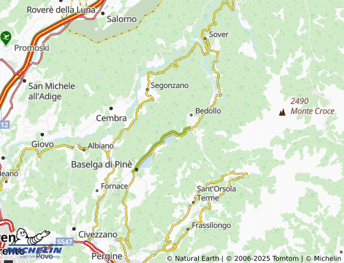 Mapa MICHELIN Cialini - ViaMichelin