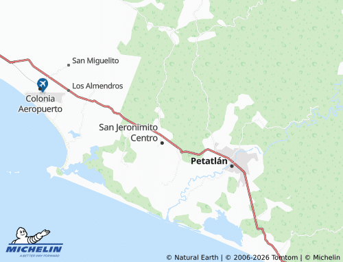 Mapa MICHELIN El Encanto - ViaMichelin