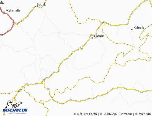 MICHELIN Çömlecik map - ViaMichelin