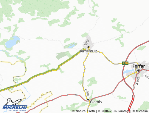 Carte MICHELIN Westmuir - ViaMichelin
