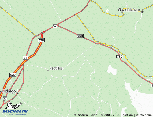 Carte MICHELIN San lgnacio - ViaMichelin