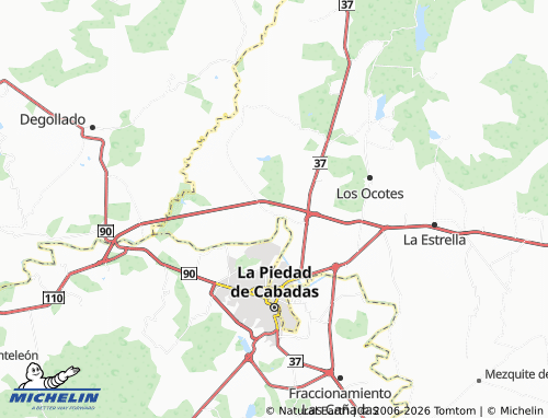 Mappa MICHELIN Quesera de Cortez - ViaMichelin