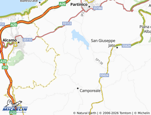 MICHELIN Grisì map - ViaMichelin