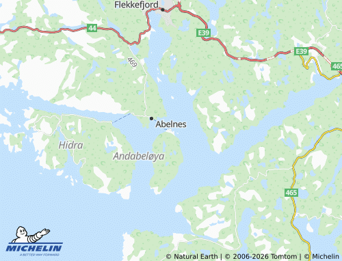 MICHELIN-Landkarte Andabeløy - ViaMichelin