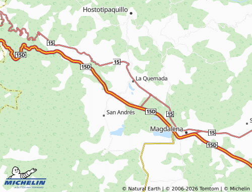 Mappa MICHELIN Ojo Zarco - ViaMichelin