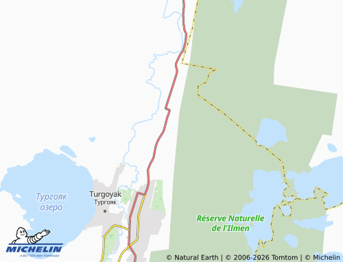 MICHELIN-Landkarte Severnyy-2 SNT - ViaMichelin